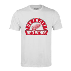 Detroit Red Wings Levelwear Richmond Banner Arch T-Shirt - White | NHL near me