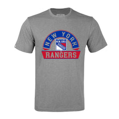 New York Rangers Levelwear Richmond Banner Arch T-Shirt - Gray | NHL online