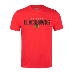 Chicago Blackhawks Levelwear Richmond Carve T-Shirt - Red | NHL Lifestyle