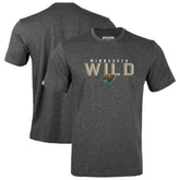 Minnesota Wild Levelwear Richmond Carve T-Shirt - Gray | NHL Clearance