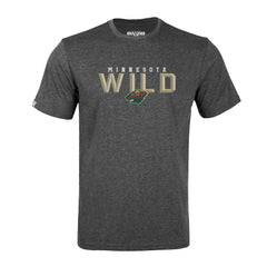 Minnesota Wild Levelwear Richmond Carve T-Shirt - Gray | NHL Clearance