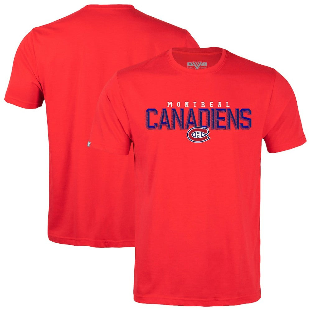 Montreal Canadiens Levelwear Richmond Carve T-Shirt - Red | NHL Lifestyle