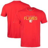 Calgary Flames Levelwear Richmond Carve T-Shirt - Red | NHL Clearance