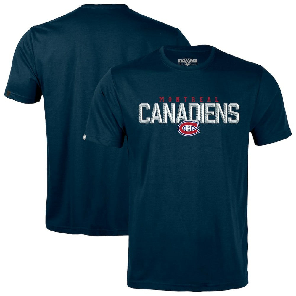 Montreal Canadiens Levelwear Richmond Carve T-Shirt - Navy | NHL online
