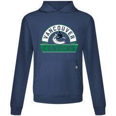 Vancouver Canucks Levelwear Relay Banner Arch Pullover Hoodie - Navy | NHL discount
