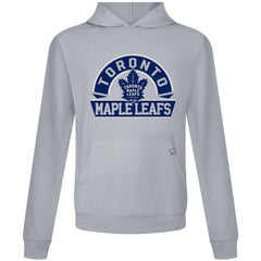Toronto Maple Leafs Levelwear Relay Banner Arch Pullover Hoodie - Gray | NHL discount
