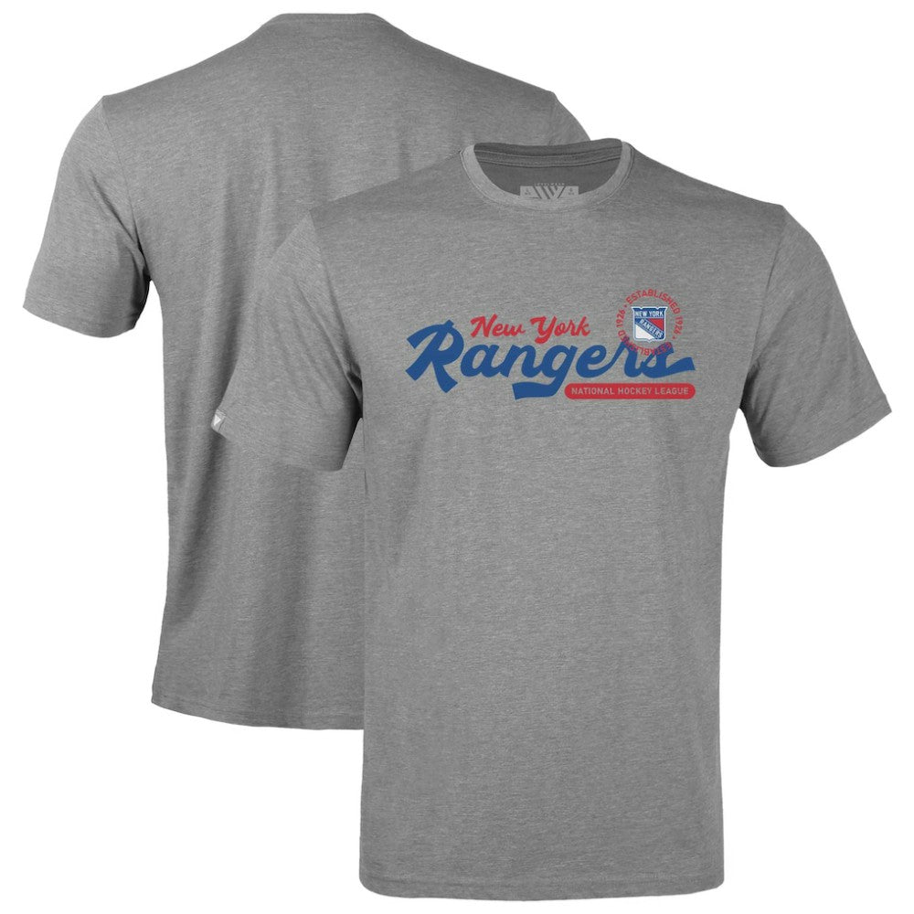 New York Rangers Levelwear Youth Little Richmond Monument T-Shirt - Gray | NHL sale