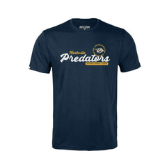 Nashville Predators Levelwear Youth Little Richmond Monument T-Shirt - Navy | NHL Clearance