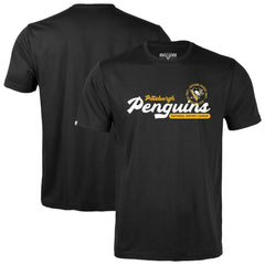 Pittsburgh Penguins Levelwear Youth Little Richmond Monument T-Shirt - Black | NHL Clearance