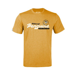 Pittsburgh Penguins Levelwear Youth Little Richmond Monument T-Shirt - Gold | NHL on sale