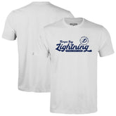 Tampa Bay Lightning Levelwear Youth Little Richmond Monument T-Shirt - White | NHL Clearance