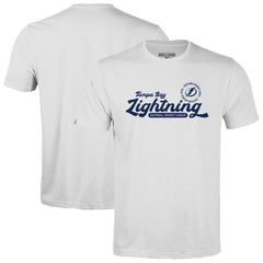 Tampa Bay Lightning Levelwear Youth Little Richmond Monument T-Shirt - White | NHL Clearance