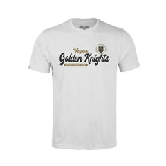 Vegas Golden Knights Levelwear Youth Little Richmond Monument T-Shirt - White | NHL Lifestyle