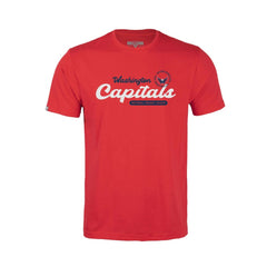 Washington Capitals Levelwear Youth Little Richmond Monument T-Shirt - Red | NHL Lifestyle