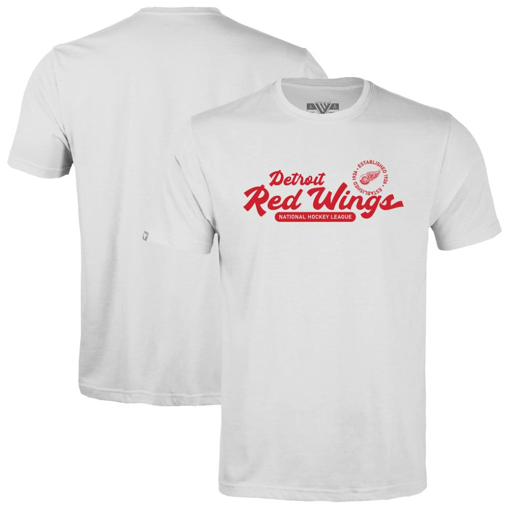 Detroit Red Wings Levelwear Youth Little Richmond Monument T-Shirt - White | NHL near me