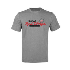 Detroit Red Wings Levelwear Youth Little Richmond Monument T-Shirt - Gray | NHL Lifestyle