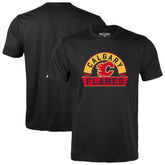 Calgary Flames Levelwear Youth Little Richmond Banner Arch T-Shirt - Black | NHL Lifestyle