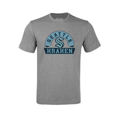 Seattle Kraken Levelwear Youth Little Richmond Banner Arch T-Shirt - Gray | NHL near me