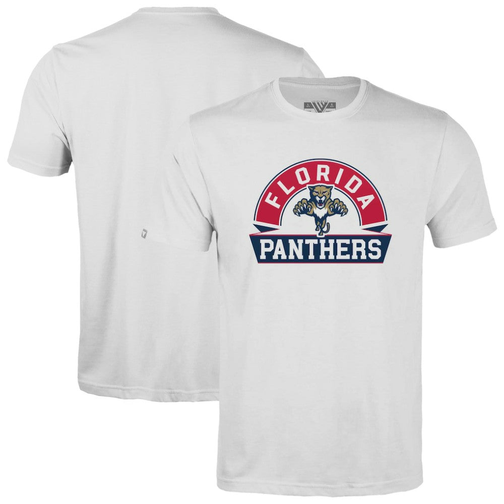 Florida Panthers Levelwear Youth Little Richmond Banner Arch T-Shirt - White | NHL near me