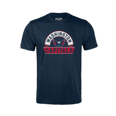 Washington Capitals Levelwear Youth Little Richmond Banner Arch T-Shirt - Navy | NHL on sale