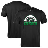 Dallas Stars Levelwear Youth Little Richmond Banner Arch T-Shirt - Black | NHL Clearance