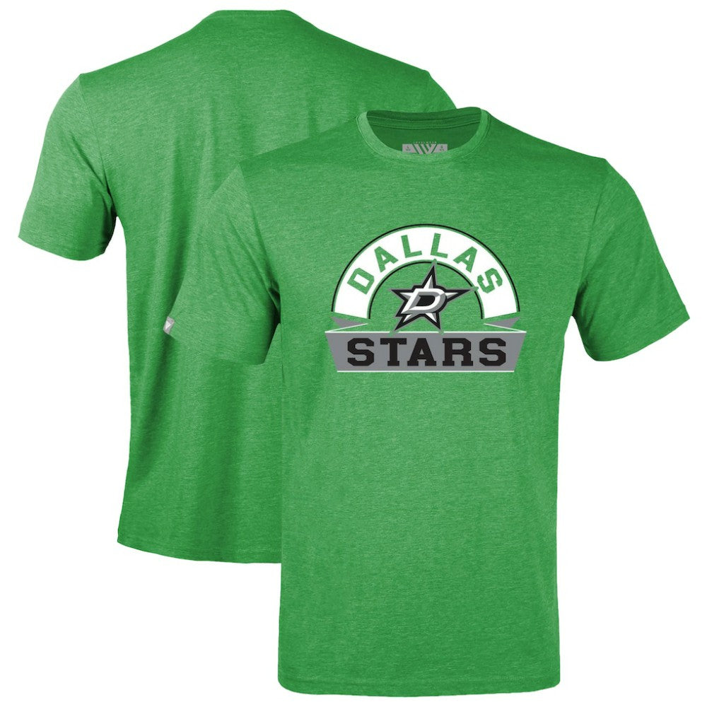 Dallas Stars Levelwear Youth Little Richmond Banner Arch T-Shirt - Green | NHL online