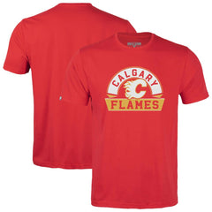 Calgary Flames Levelwear Youth Little Richmond Banner Arch T-Shirt - Red | NHL Clearance