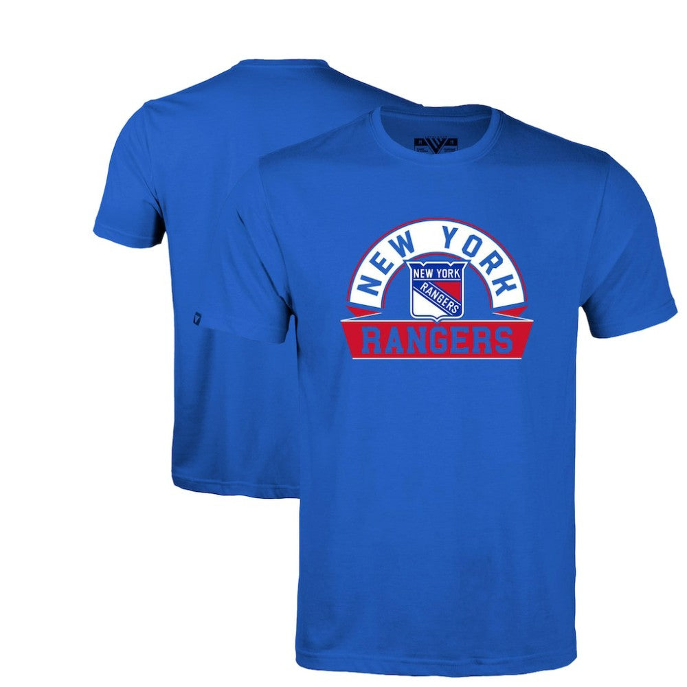 New York Rangers Levelwear Youth Little Richmond Banner Arch T-Shirt - Royal | NHL discount