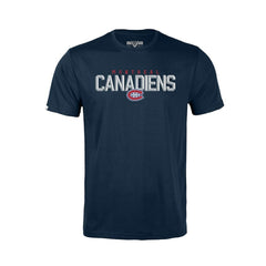 Montreal Canadiens Levelwear Youth Little Richmond Carve T-Shirt - Navy | NHL near me