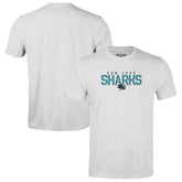 San Jose Sharks Levelwear Youth Little Richmond Carve T-Shirt - White | NHL Clearance