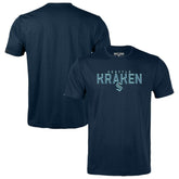 Seattle Kraken Levelwear Youth Little Richmond Carve T-Shirt - Deep Sea Blue | NHL online
