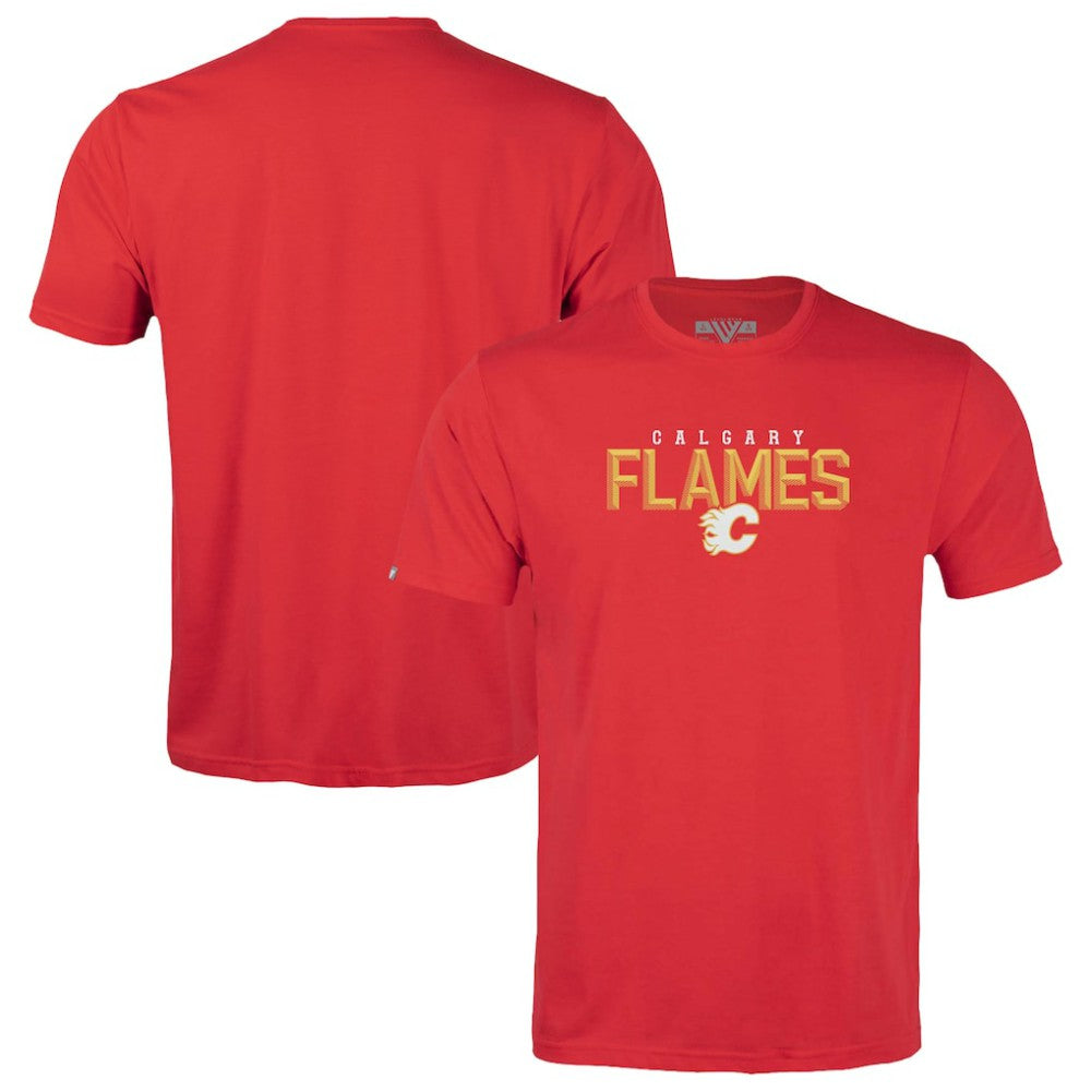 Calgary Flames Levelwear Youth Little Richmond Carve T-Shirt - Red | NHL Clearance
