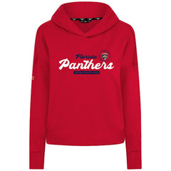 Florida Panthers Levelwear Women's Sweet Monument Tri-Blend Cropped Pullover Hoodie - Red | NHL near me