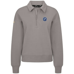 Tampa Bay Lightning Levelwear Women's Canmore Quarter-Zip Pullover - Gray | NHL discount