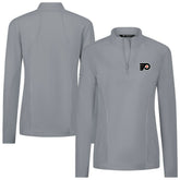 Philadelphia Flyers Levelwear Women's Upright Quarter-Zip Pullover - Gray | NHL discount