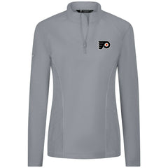 Philadelphia Flyers Levelwear Women's Upright Quarter-Zip Pullover - Gray | NHL discount
