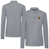 Chicago Blackhawks Levelwear Women's Upright Quarter-Zip Pullover - Gray | NHL discount
