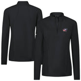 Columbus Blue Jackets Levelwear Women's Upright Quarter-Zip Pullover - Black | NHL on sale
