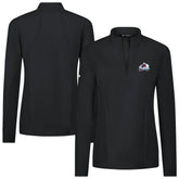 Colorado Avalanche Levelwear Women's Upright Quarter-Zip Pullover - Black | NHL on sale