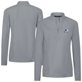 Colorado Avalanche Levelwear Women's Upright Quarter-Zip Pullover - Gray | NHL discount