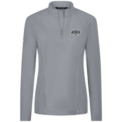 Los Angeles Kings Levelwear Women's Upright Quarter-Zip Pullover - Gray | NHL near me