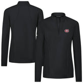 Montreal Canadiens Levelwear Women's Upright Quarter-Zip Pullover - Black | NHL discount