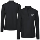 Los Angeles Kings Levelwear Women's Upright Quarter-Zip Pullover - Black | NHL on sale