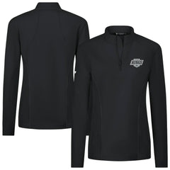 Los Angeles Kings Levelwear Women's Upright Quarter-Zip Pullover - Black | NHL on sale