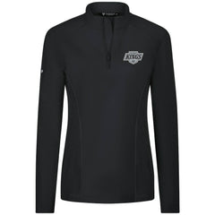 Los Angeles Kings Levelwear Women's Upright Quarter-Zip Pullover - Black | NHL on sale