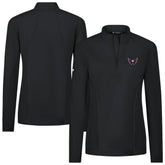 Washington Capitals Levelwear Women's Upright Quarter-Zip Pullover - Black | NHL near me