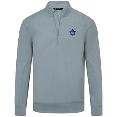 Toronto Maple Leafs Levelwear Upright Tri-Blend Quarter-Zip Pullover - Gray | NHL Lifestyle