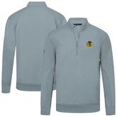 Chicago Blackhawks Levelwear Upright Tri-Blend Quarter-Zip Pullover - Gray | NHL near me