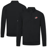 Carolina Hurricanes Levelwear Upright Tri-Blend Quarter-Zip Pullover - Black | NHL near me