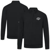 Los Angeles Kings Levelwear Upright Tri-Blend Quarter-Zip Pullover - Black | NHL sale